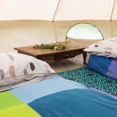 Tente Style Tepee Confort Hotel Latour-de-Carol Buitenkant foto