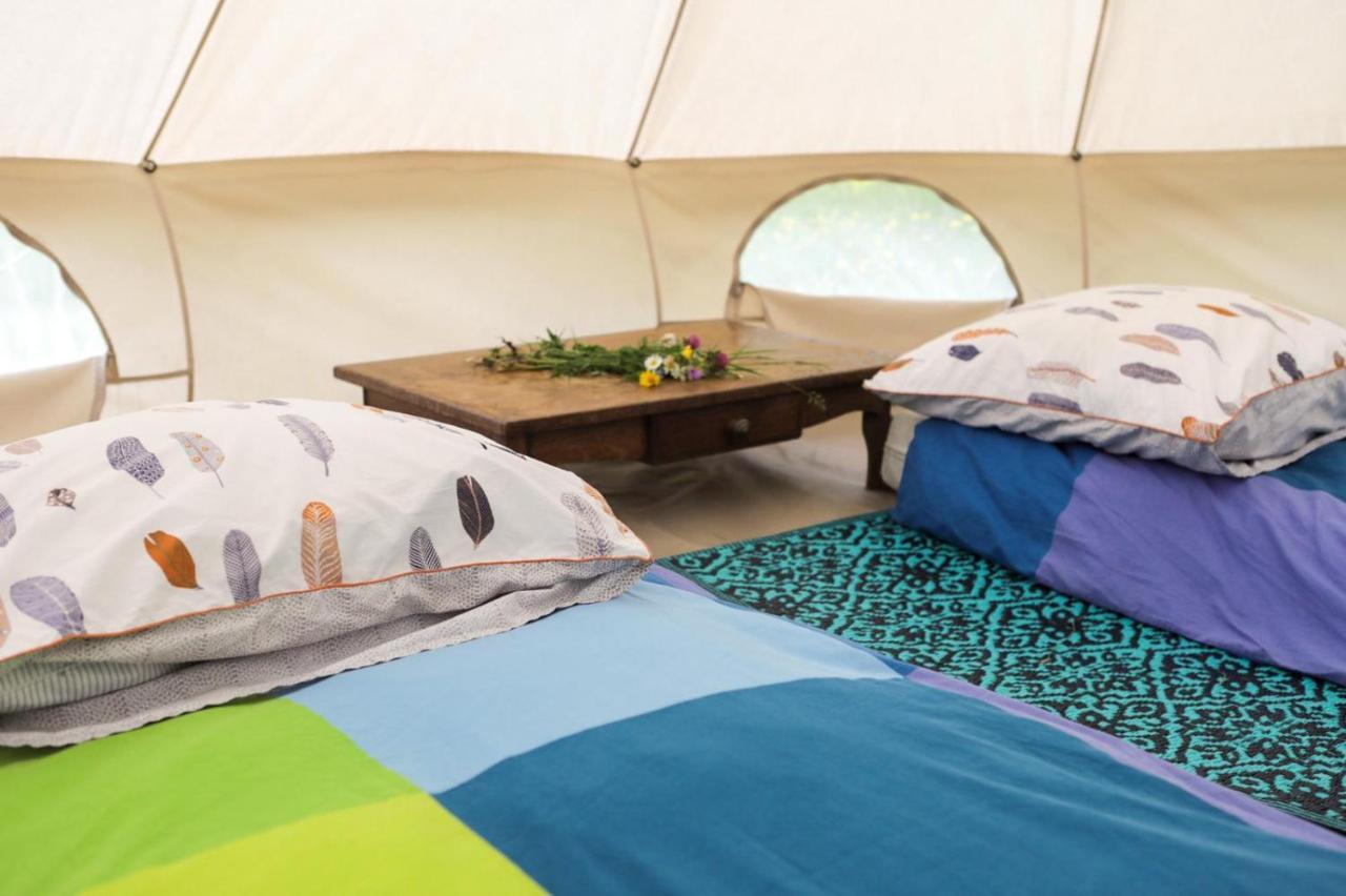 Tente Style Tepee Confort Hotel Latour-de-Carol Buitenkant foto